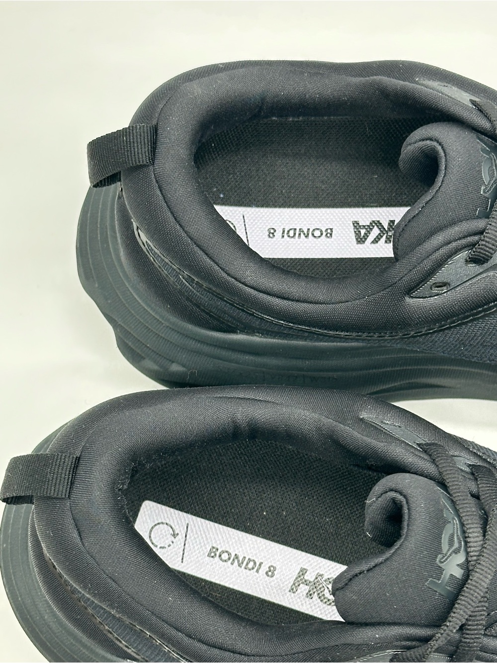 Hoka Bondi 8 Sneakers. Size 10.5 Wide - Picture 7 of 10